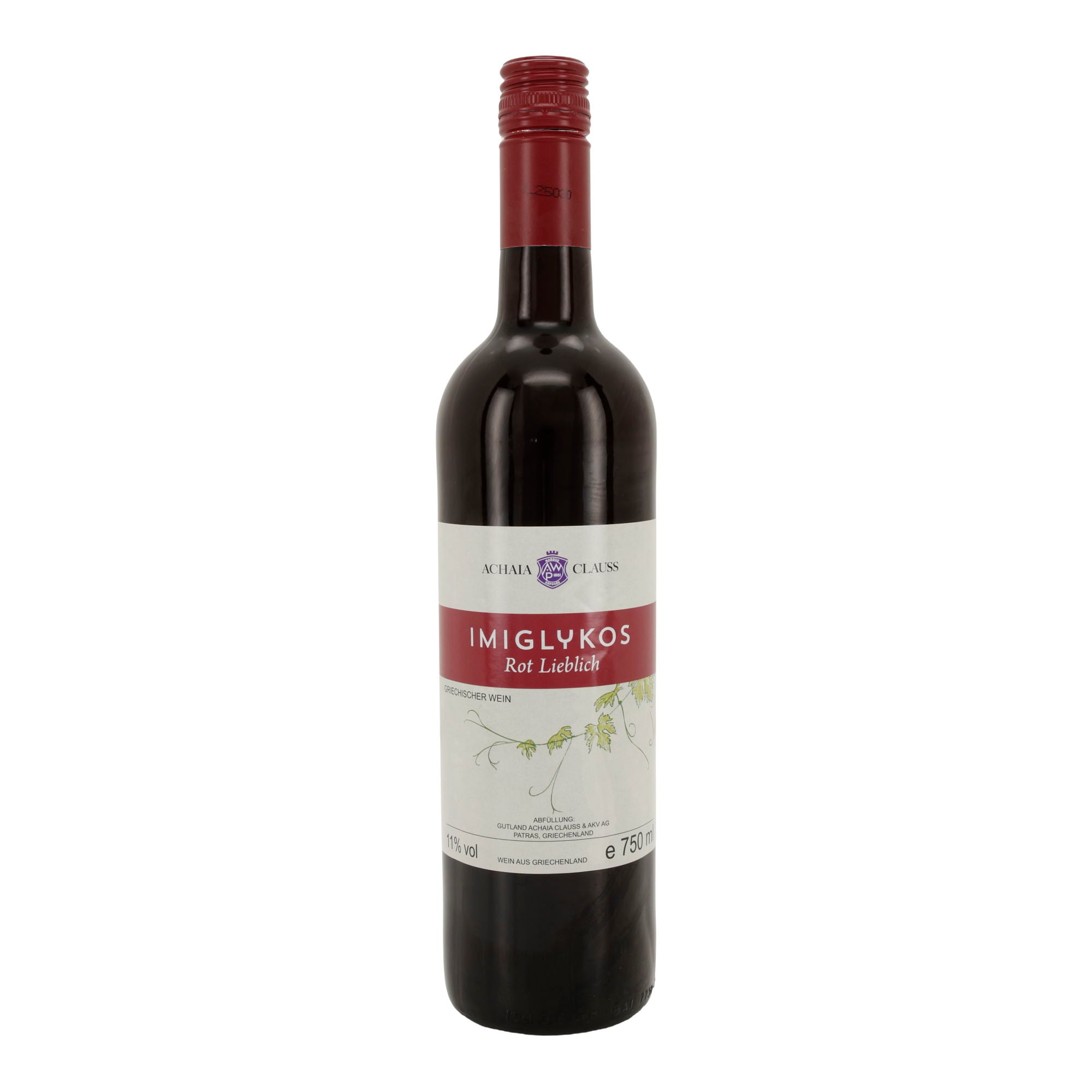 Rotwein Imiglykos | Achaia Clauss | Lieblich | 11 % vol. | 750 ml Achaia Clauss